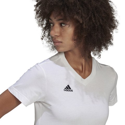 Koszulka damska adidas Entrada 22 Tee biała HC0442 Koszulka damska adidas Entrada 22 Tee biała HC0442