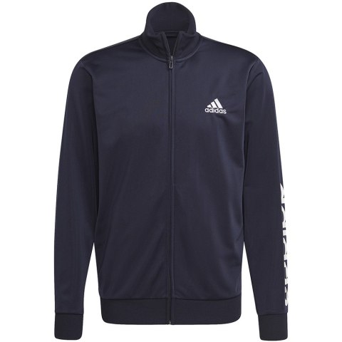 Dres męski adidas Track Suit Primegreen Essentials granatowy GK9655 Dres męski adidas Track Suit Primegreen Essentials granatowy GK9655