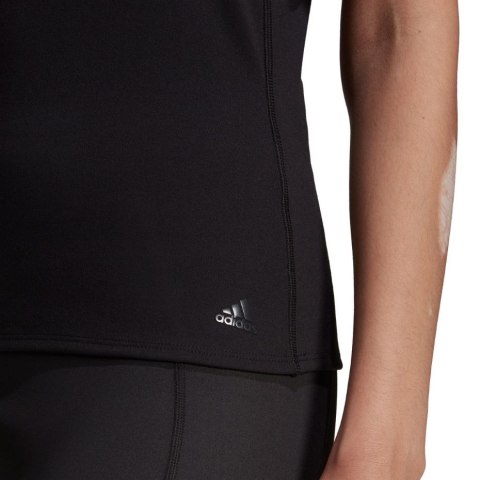 Koszulka damska adidas Studio Slim Strappy Back Tank Top czarna HE3140 Koszulka damska adidas Studio Slim Strappy Back Tank Top czarna HE3140