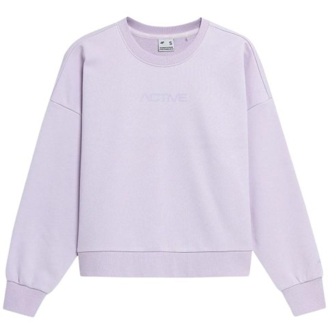 Bluza damska 4F jasny fiolet H4L22 BLD023 52S Bluza damska 4F jasny fiolet H4L22 BLD023 52S