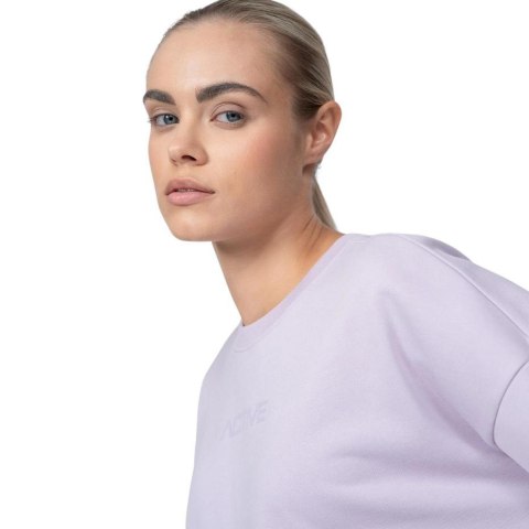 Bluza damska 4F jasny fiolet H4L22 BLD023 52S Bluza damska 4F jasny fiolet H4L22 BLD023 52S