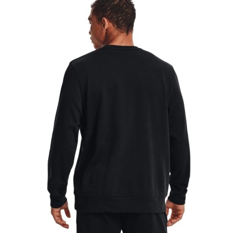 Bluza męska Under Armour UA Rival Terry Logo Crew czarna 1370391 001 Bluza męska Under Armour UA Rival Terry Logo Crew czarna 1370391 001
