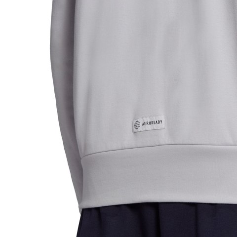 Dres męski adidas Logo Graphic Track Suit szaro-granatowy H61134 Dres męski adidas Logo Graphic Track Suit szaro-granatowy H61134