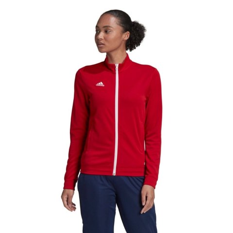 Bluza damska adidas Entrada 22 Track Jacket czerwona H57562 Bluza damska adidas Entrada 22 Track Jacket czerwona H57562