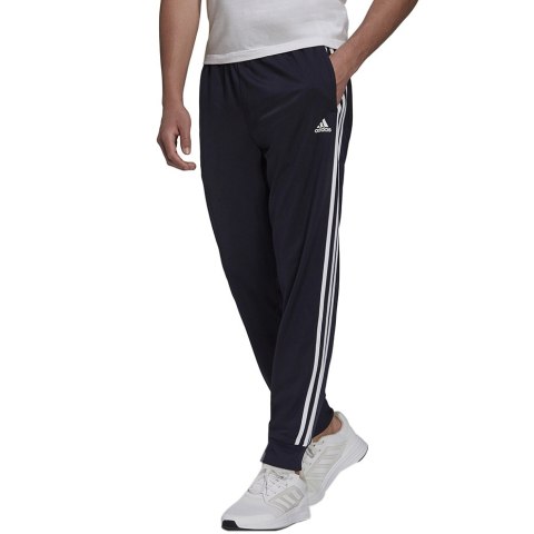 Spodnie męskie adidas Primegreen Essentials Warm-Up granatowe H46106 Spodnie męskie adidas Primegreen Essentials Warm-Up granatowe H46106