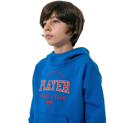 Bluza dla chłopca 4F kobalt HJZ22 JBLM006 36S Bluza dla chłopca 4F kobalt HJZ22 JBLM006 36S