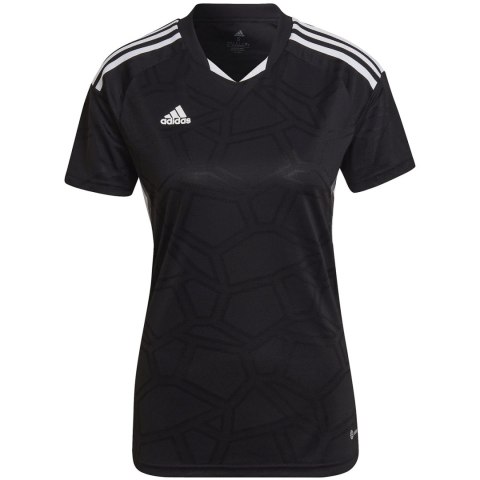 Koszulka damska adidas Condivo 22 Match Day czarno-biała HA3541 Koszulka damska adidas Condivo 22 Match Day czarno-biała HA3541