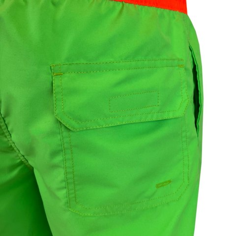 Szorty kąpielowe Crowell Fluo kol. 2 zielono-pomarańczowe neon Szorty kąpielowe Crowell Fluo kol. 2 zielono-pomarańczowe neon