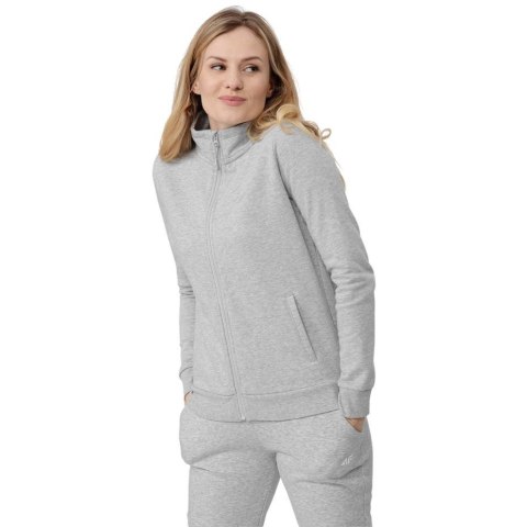 Bluza damska 4F chłodny jasny szary melanż H4Z22 BLD351 27M Bluza damska 4F chłodny jasny szary melanż H4Z22 BLD351 27M