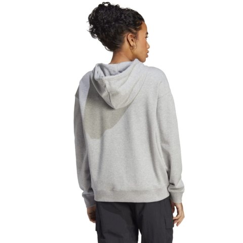Bluza damska adidas Essentials Big Logo Oversized French Terry Hoodie szara IC9865 Bluza damska adidas Essentials Big Logo Oversized French Terry Hoodie szara IC9865