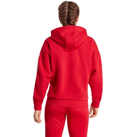 Bluza damska adidas Tiro 23 League Sweat Hoodie czerwona HS7234 Bluza damska adidas Tiro 23 League Sweat Hoodie czerwona HS7234