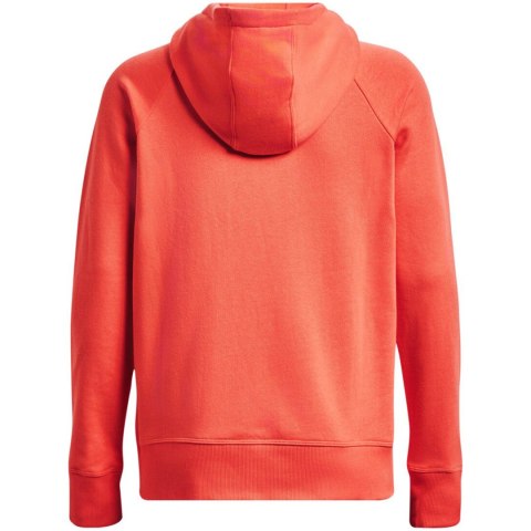 Bluza damska Under Armour Rival Fleece HB Hoodie pomarańczowa 1356317 877 Bluza damska Under Armour Rival Fleece HB Hoodie pomarańczowa 1356317 877