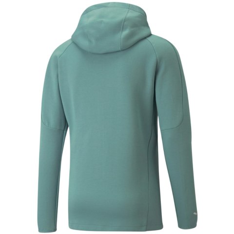 Bluza męska Puma teamFINAL Casuals Hooded Jkt zielona 657383 34 Bluza męska Puma teamFINAL Casuals Hooded Jkt zielona 657383 34