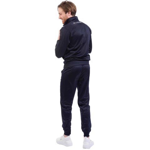 Dres Givova Tuta Visa Triacetato granatowo-biały TR018 0403 Dres Givova Tuta Visa Triacetato granatowo-biały TR018 0403