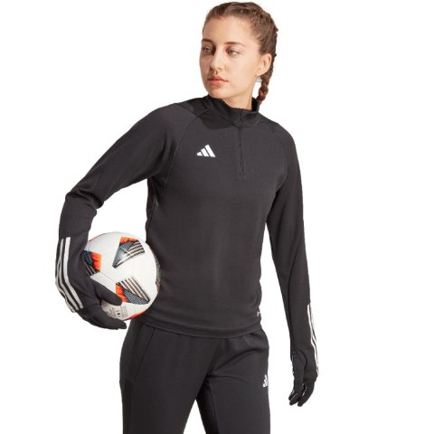 Bluza damska adidas Tiro 23 Competition Training Top czarno-biała HI5967 Bluza damska adidas Tiro 23 Competition Training Top czarno-biała HI5967