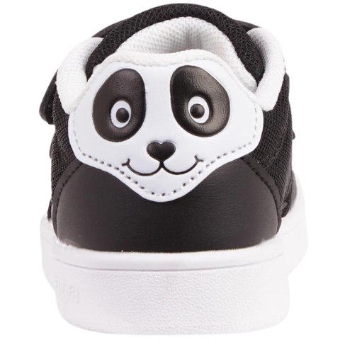 Buty dla dzieci Kappa PIO M Sneakers czarno-białe 280023M 1110 Buty dla dzieci Kappa PIO M Sneakers czarno-białe 280023M 1110