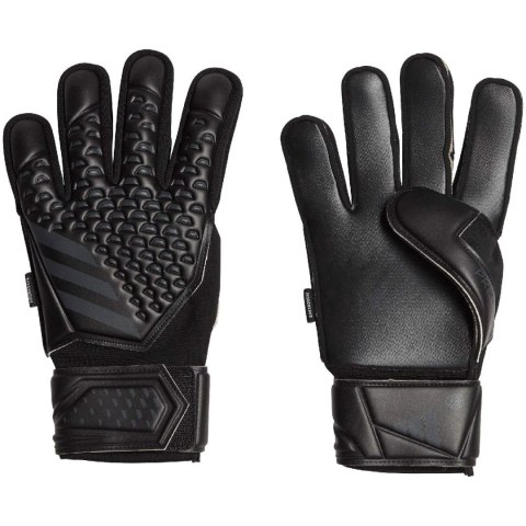 Rękawice bramkarskie adidas Predator Match Fingersave czarne HY4076 Rękawice bramkarskie adidas Predator Match Fingersave czarne HY4076