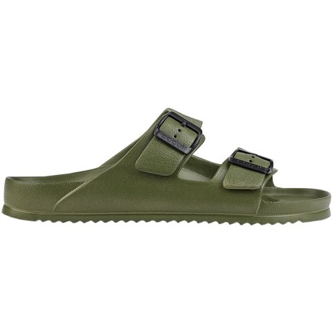 Klapki męskie Coqui Kong khaki 8301-100-2600 Klapki męskie Coqui Kong khaki 8301-100-2600