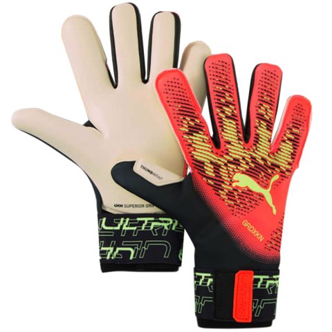 Rękawice bramkarskie Puma Ultra Grip 1 Hybrid pomarańczowo-czarne 41827 02 Rękawice bramkarskie Puma Ultra Grip 1 Hybrid pomarańczowo-czarne 41827 02