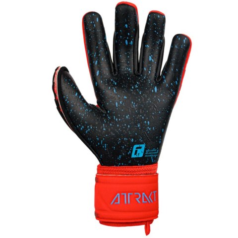 Rękawice bramkarskie Reusch Attrakt Freegel Fusion Goaliator czerwono-czarne 5370995 3333 Rękawice bramkarskie Reusch Attrakt Freegel Fusion Goaliator czerwono-czarne 5370995 3333