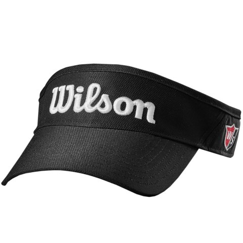 Daszek Wilson Visor czarny WGH6300BL Daszek Wilson Visor czarny WGH6300BL