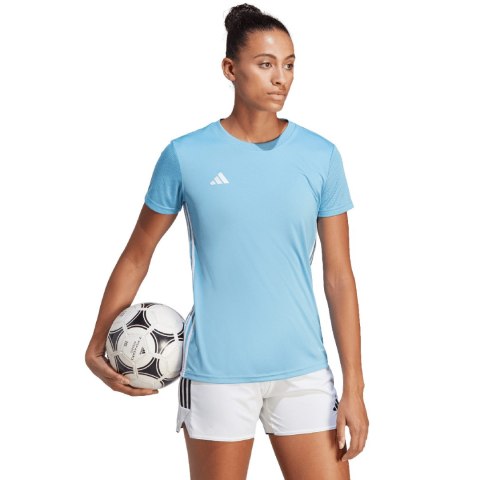 Koszulka damska adidas Tabela 23 Jersey błękitna IA9148 Koszulka damska adidas Tabela 23 Jersey błękitna IA9148