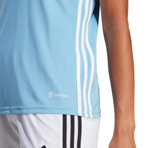 Koszulka damska adidas Tabela 23 Jersey błękitna IA9148 Koszulka damska adidas Tabela 23 Jersey błękitna IA9148