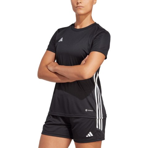Koszulka damska adidas Tabela 23 Jersey czarna H44532 Koszulka damska adidas Tabela 23 Jersey czarna H44532