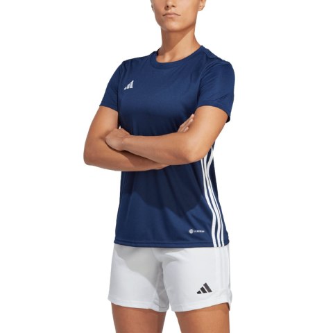 Koszulka damska adidas Tabela 23 Jersey granatowa H44531 Koszulka damska adidas Tabela 23 Jersey granatowa H44531