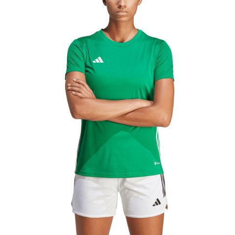 Koszulka damska adidas Tabela 23 Jersey zielona IA9150 Koszulka damska adidas Tabela 23 Jersey zielona IA9150