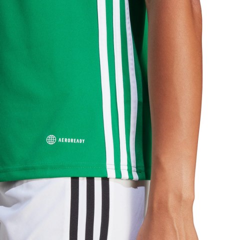 Koszulka damska adidas Tabela 23 Jersey zielona IA9150 Koszulka damska adidas Tabela 23 Jersey zielona IA9150
