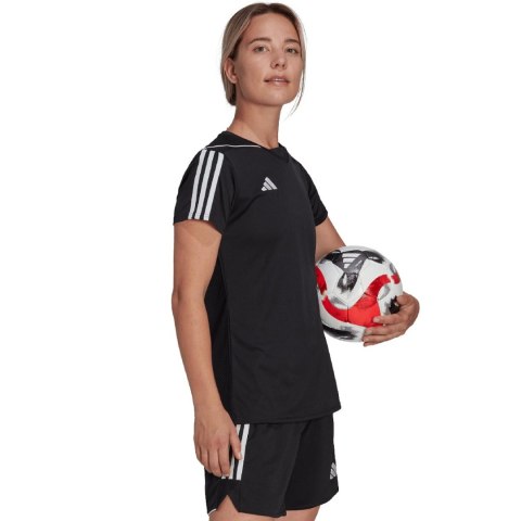 Koszulka damska adidas Tiro 23 League Jersey czarna HR4612 Koszulka damska adidas Tiro 23 League Jersey czarna HR4612