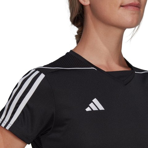 Koszulka damska adidas Tiro 23 League Jersey czarna HR4612 Koszulka damska adidas Tiro 23 League Jersey czarna HR4612