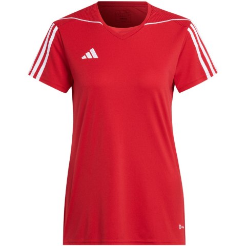 Koszulka damska adidas Tiro 23 League Jersey czerwona HT6549 Koszulka damska adidas Tiro 23 League Jersey czerwona HT6549