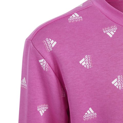Bluza dla dzieci adidas Bluv Swt różowa IC5573 Bluza dla dzieci adidas Bluv Swt różowa IC5573