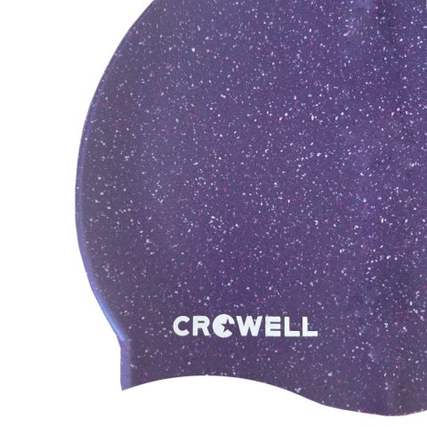 Czepek pływacki silikonowy Crowell Recycling Pearl fioletowy kol.4 Czepek pływacki silikonowy Crowell Recycling Pearl fioletowy kol.4