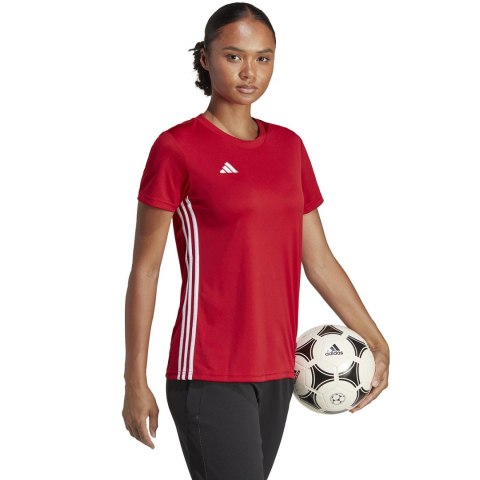 Koszulka damska adidas Tabela 23 Jersey czerwona HS0540 Koszulka damska adidas Tabela 23 Jersey czerwona HS0540