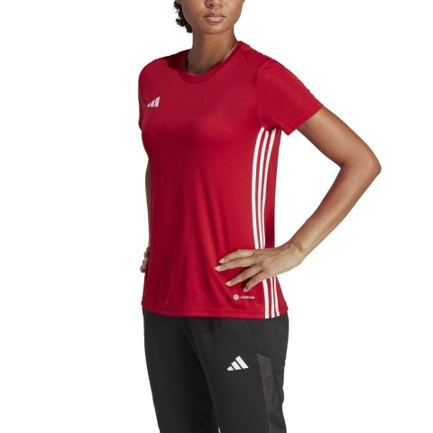 Koszulka damska adidas Tabela 23 Jersey czerwona HS0540 Koszulka damska adidas Tabela 23 Jersey czerwona HS0540