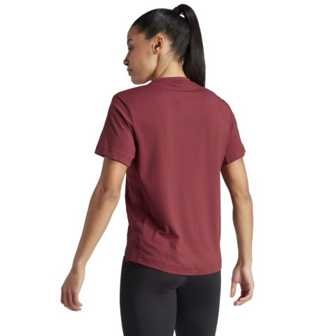 Koszulka damska adidas Versatile Tee bordowa IL1365 Koszulka damska adidas Versatile Tee bordowa IL1365