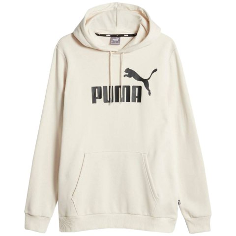 Bluza męska Puma ESS Big Logo Hoodie FL (s) Evening kremowa 586687 87 Bluza męska Puma ESS Big Logo Hoodie FL (s) Evening kremowa 586687 87