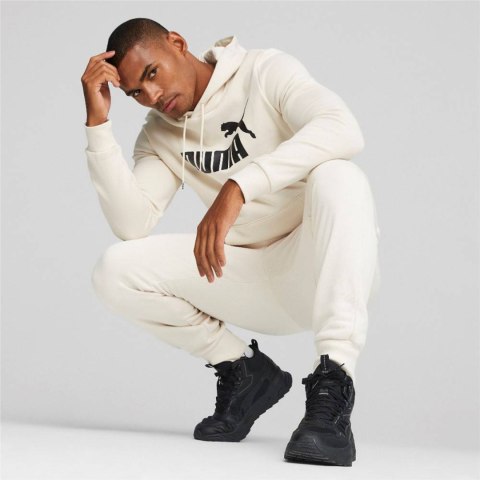 Bluza męska Puma ESS Big Logo Hoodie FL (s) Evening kremowa 586687 87 Bluza męska Puma ESS Big Logo Hoodie FL (s) Evening kremowa 586687 87