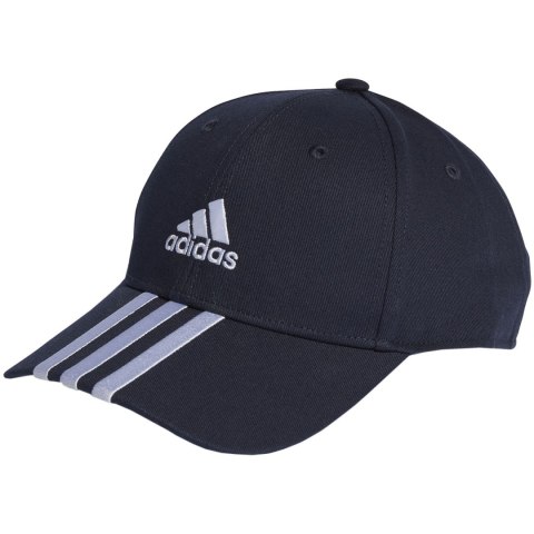 Czapka z daszkiem adidas 3-Stripes Cotton Twill Baseball granatowa II3510 Czapka z daszkiem adidas 3-Stripes Cotton Twill Baseball granatowa II3510
