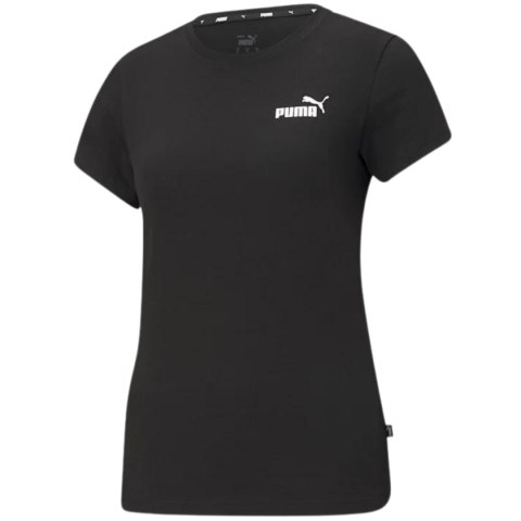 Koszulka damska Puma ESS Small Logo Tee czarna 586776 01 Koszulka damska Puma ESS Small Logo Tee czarna 586776 01