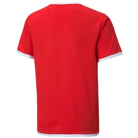 Koszulka dla dzieci Puma teamLIGA Jersey czerwona 704925 01 Koszulka dla dzieci Puma teamLIGA Jersey czerwona 704925 01