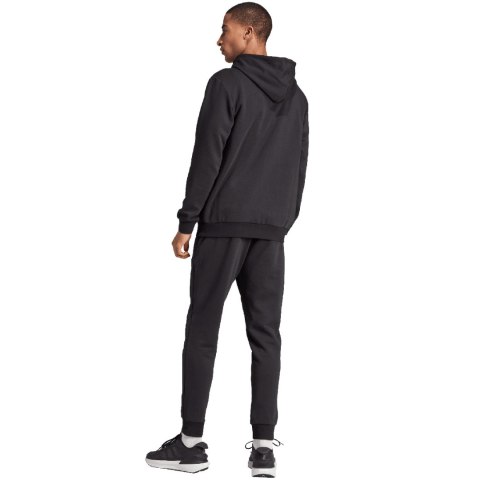 Dres męski adidas Big Logo Terry Track Suit czarny IJ8555 Dres męski adidas Big Logo Terry Track Suit czarny IJ8555