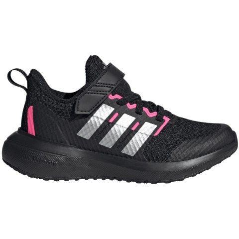 Buty dla dzieci adidas FortaRun 2.0 EL K czarno-różowe IG0418 Buty dla dzieci adidas FortaRun 2.0 EL K czarno-różowe IG0418