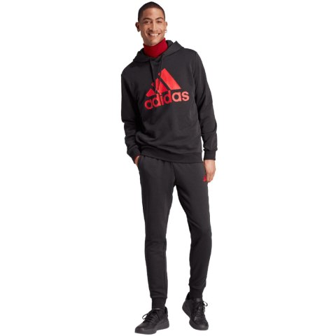 Dres męski adidas Big Logo Terry Track Suit czarny IP5553 Dres męski adidas Big Logo Terry Track Suit czarny IP5553