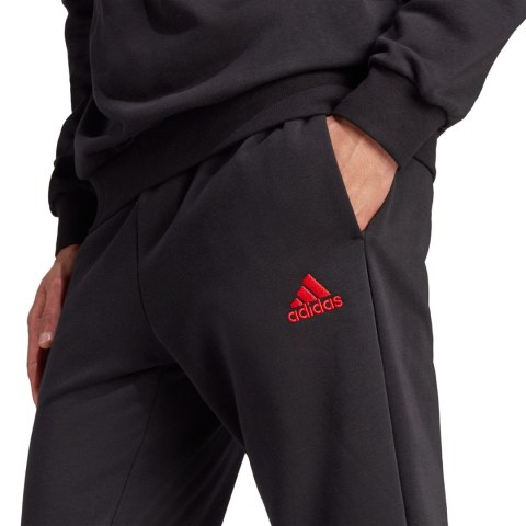 Dres męski adidas Big Logo Terry Track Suit czarny IP5553 Dres męski adidas Big Logo Terry Track Suit czarny IP5553