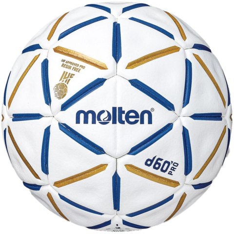 Piłka ręczna damska Molten d60 Pro IHF Approved H2D5000 BW Piłka ręczna damska Molten d60 Pro IHF Approved H2D5000 BW