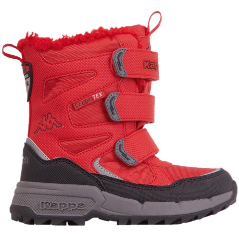 Buty dla dzieci Kappa Vipos Tex czerwono-czarne 260902K 2011 Buty dla dzieci Kappa Vipos Tex czerwono-czarne 260902K 2011